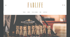 Desktop Screenshot of fablifemagazine.com